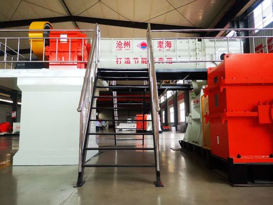 Vacuum Extruder 55000cs/H Fly Ash Brick Making Machine