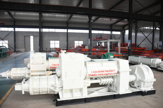 Low Consumption High Output Two Stage Vacuum Extruder Machine