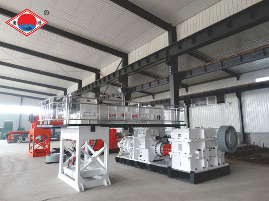 750mm Two Stage Vacuum Extruder 4.0mpa Small Brick Making Machine